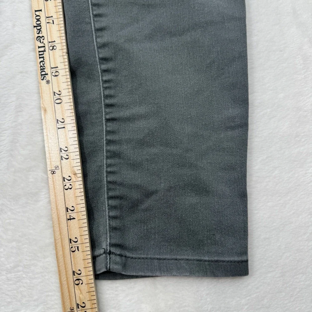 Aeropostale Jeggings Womens 12 Gray Ankle‎ Jegging Mid Rise Skinny Stretch Pants